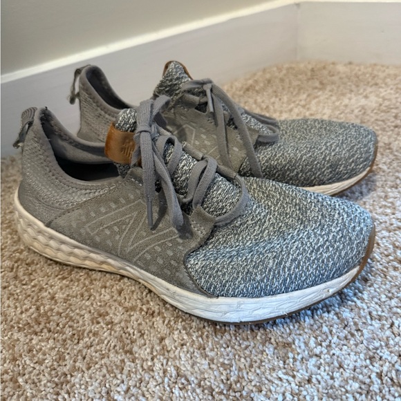 New Balance Light Gray Athletic Shoes - Picture 6 of 7